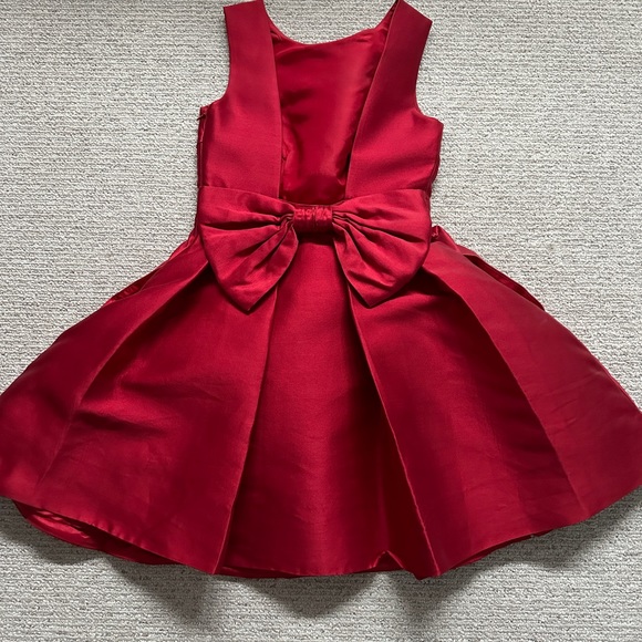 Kate Spade Backless Bow Mini Dress in Dynasty Red - Picture 1 of 3